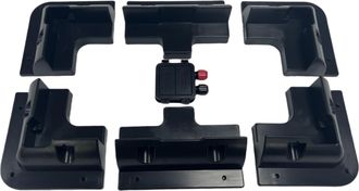 OEM Juego De 7 Soportes De Montaje Para Paneles Solares, No Requiere Perforaci&oacute;n, Soportes De Abs Para Paneles Solares, Kit De Montaje Para Techos De Auto