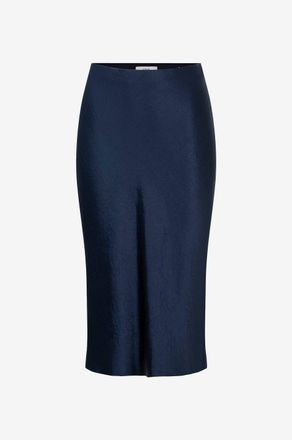 Vince Midirock aus Satin in Crinkle-Optik