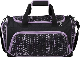 Neoxx Sporttasche NEOXX Move, Damen, Gr. B/H/T: 43cm x 26cm x 24cm, lila crush, Polyester, Taschen Sporttasche, teilweise aus recyceltem Material