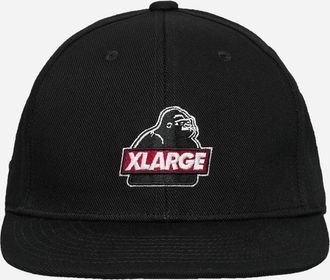 XLARGE Slanted OG Snapback Cap Black