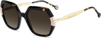 Carolina Herrera 0347/S Zonnebril - Dames - Zonnebrillen - Bruin - 55 MM - Accessoires