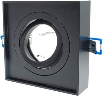 Trade Shop Trade Shop Traesio - Trade Shop - External Incasso 85mm Lampade Led Lampade Gu10 Gu5.3 - Negro
