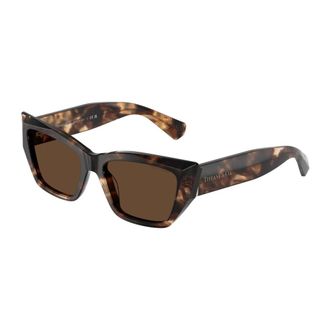 Tiffany & Co. Tf4230 Sunglasses - female - Tiffany - Sunglasses - Brown - ONE SIZE - Accessories