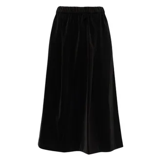 Max Mara Midi Skirts, female, Black, Size: S Glamour Skirt