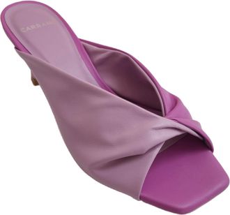 Carrano Womens Sage Mule In Orchid