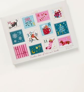 Fat Face FatFace Multi 12 Days of Socks Christmas Advent Calender