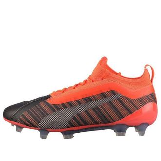 Puma One 5.1 FG/AG Black Energy Red 105578-01