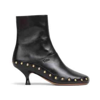 Chlo&eacute; Chlo&egrave; Boots - female - Chlo&eacute; - Heeled Boots - Black - 5 1/2 UK - Shoes
