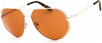 Guess Brown Pilot Ladies Sunglasses GU00219 32E 59