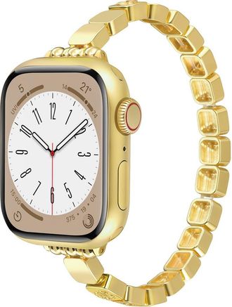 BCBGeneration Charm Link Apple Watch Watchband in Gold at Nordstrom Rack