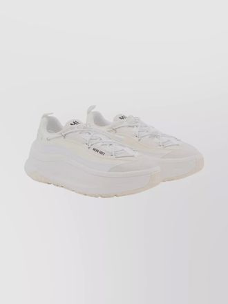 Moon Boot chunky sole low top sneakers with pull tab