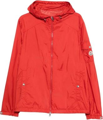Moncler Etiache Jacket - Heren - Zomerjassen - Rood - L - Jassen