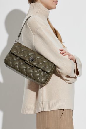 Kurt Geiger Leather Oxford Bag, Womens, Green