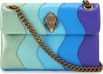 Kurt Geiger Mini Kensington Convertible Leather Crossbody Bag in Open Blue at Nordstrom