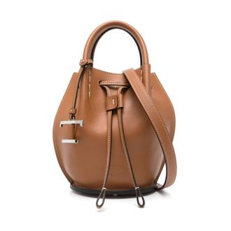 Tod's Tods, Bucket Bags, female, Brown, Size: ONE SIZE Bucket Bag