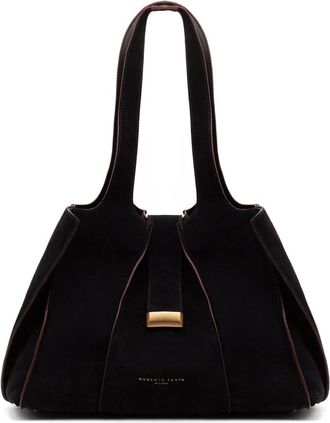 Roberto Festa Milano Eloise Shopper - Dames - Shoppers - Zwart - ONE Size - Leer - Tassen