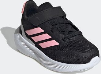 adidas Sneaker ADIDAS SPORTSWEAR RUNFALCON 5 KIDS, Gr. 22, schwarz (cschwarz, pinspa, silvmt), Synthetik, Textil, Schuhe Sneaker, mit Klettverschluss