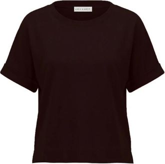 Am&eacute;lie & Am&eacute;lie Chieti Top - Dames - T-shirts - Bruin - S/M - Tops