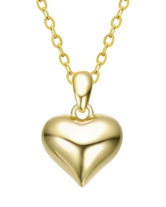 Rachel Glauber 14K Plated Pendant Necklace