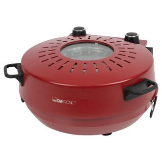 Clatronic Pm3787 M&aacute;quina Para Pizza Roja 32 Cm