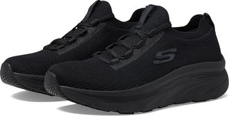 Skechers Dlux Walker SR - Ozema Womens Shoes Black : 5.5 B - Medium, Textile