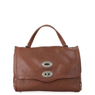 Zanellato Handbags, female, Brown, ONE SIZE, Postina Tabacco Small