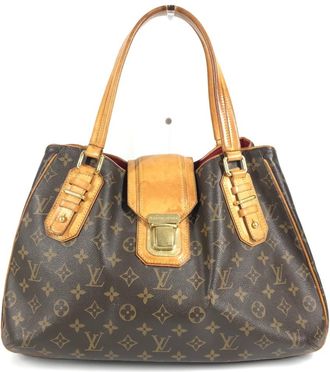 Louis Vuitton Brown Monogram Monogram Shoulder Bag Tote Bag (Pre-Owned)