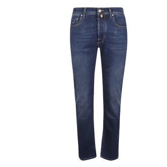 Jacob Cohen Slim-fit Jeans, male, Blue, Size: W36 Jacob Cohen Jeans Denim