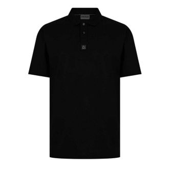 HUGO BOSS Hugo Mannen Deabono Logo Polo Shirt (Zwart)
