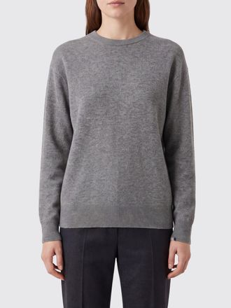Extreme Cashmere Maglia girocollo in puro cashmere con spalle scese e bordi a costine