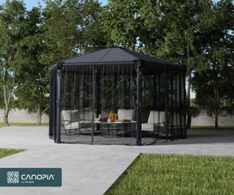 Canopia by Palram Canopia By Palram - Canopia Set Mosquitera Hexagonal Para Cenador Monaco / Roma