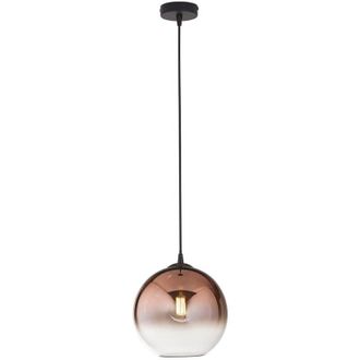 Fan Europe Sospensione marte in vetro ramato con struttura in metallo 25 cm