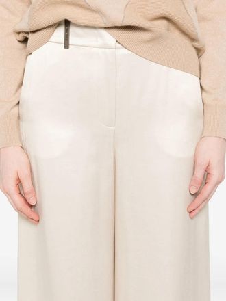 PESERICO Womens Wide-Leg Trousers Aw25 W