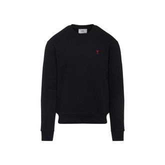 Ami Relaxed Fit Cotton Sweatshirt