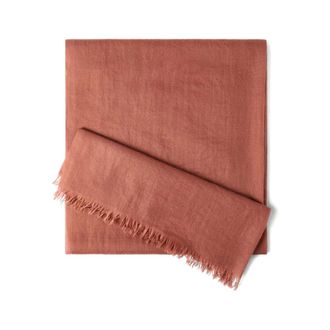 Brunello Cucinelli Cashmere and Silk Scarf - female - Brunello Cucinelli - Winter Scarves - Brown - ONE SIZE - Accessories