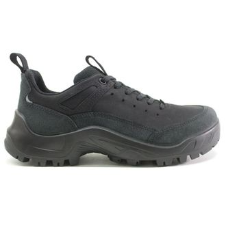 Ecco Ecco Offroad 822344 Leather Textile Mens Lace Up Trainers - Black - Size:UK 10.5-11