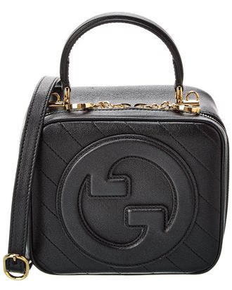 Gucci Blondie Top Handle Leather Shoulder Bag