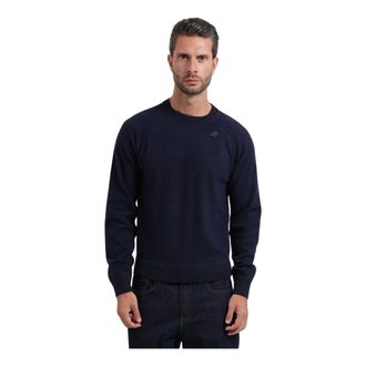 K-Way Uomo, Maglie, Blu, 2Xl, new