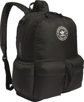 adidas Originals Unisexs Originals Trefoil 3.0 Backpack Bag, Black/White, One Size