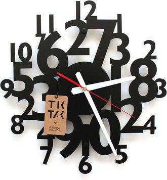 OEM Reloj De Pared Decorizzly N&uacute;meros