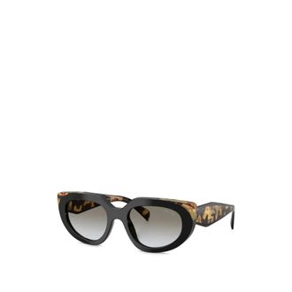 Prada Sunglasses, female, Black, Size: 53 MM D02S Sunglasses