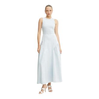 IVY OAK Marca Jurk - Dames - Jurken - Blauw - Maat: XS Katoen