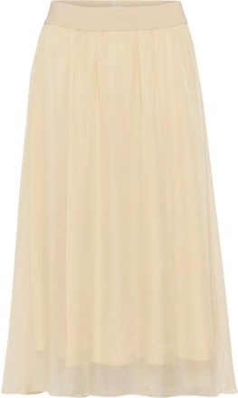 Saint Tropez Coral SZ Maxi Rok - Dames - Midirokken - Grijs - XS - Rokken