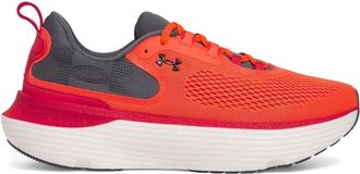 Under Armour Mens Infinite Elite 2 Lace-Up Platform Sneakers in Red - Size UK 10