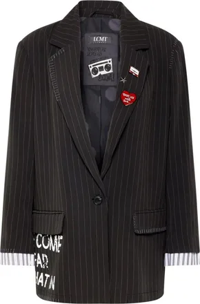 LeComte Dames, Jassen, Zwart, Maat: 3XL Leer