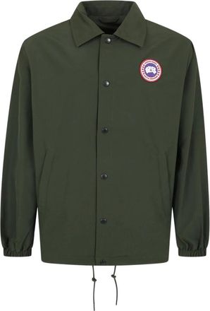 Canada Goose Regency Jacket - Heren - Zomerjassen - Groen - M - Katoen - Jassen