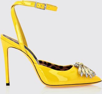 Philipp Plein Crystal-Embellished Patent Leather Court Shoes with Stiletto Heel