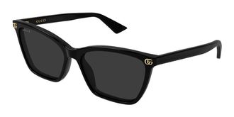 Gucci GG2111S 001 Womens Sunglasses Black Size 56
