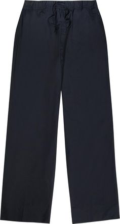 Officine G&eacute;n&eacute;rale Nilson Wide-leg Cotton Trousers - Navy - 50 (IT50 / L)