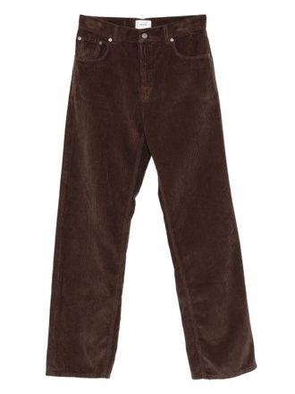 Haikure Cotton Ribbed Trousers